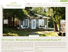 Tablet Screenshot of go-cottage.com